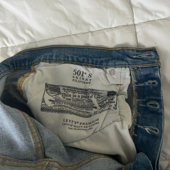 LEVIS 501’S JEANS - Picture 3 of 4